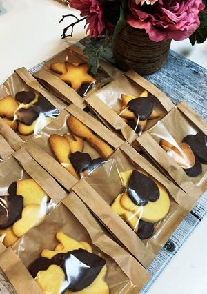 バレンタインにシンプルなクッキー-レシピのメイン写真