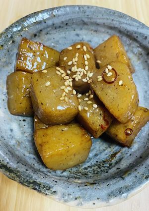 甘辛旨い！こんにゃくソテー-レシピのメイン写真