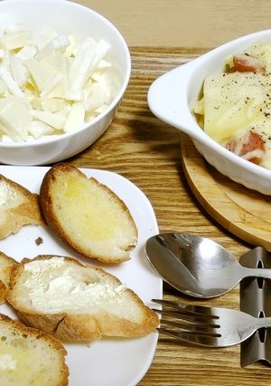 ☆男飯☆０３４　りんごとポテトのグラタン-レシピのメイン写真