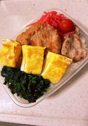 息子弁当2023.2.13-レシピのメイン写真