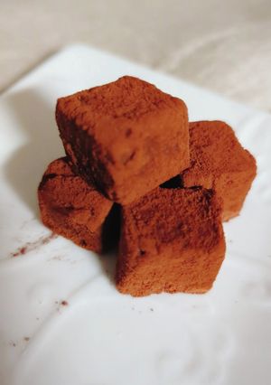 簡単ヘルシー！お豆腐の生チョコレート-レシピのメイン写真