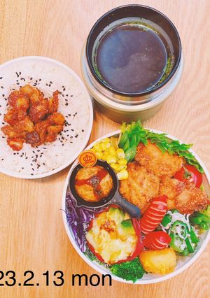 男子高校生お弁当★307-レシピのメイン写真