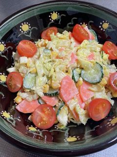 かんたんコールスロー サラダ-レシピのメイン写真