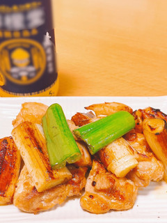 シンプルで美味しい!ネギと鶏肉の旨味焼き-レシピのメイン写真