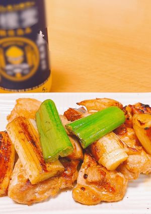 シンプルで美味しい！ネギと鶏肉の旨味焼き-レシピのメイン写真