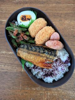 JK☆サバ塩焼きの和風弁当♪-レシピのメイン写真