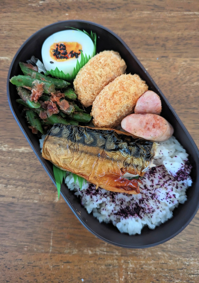 JK☆サバ塩焼きの和風弁当♪-レシピのメイン写真