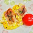 チーズのベーコン巻き〜卵で包んで♡お弁当