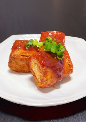 厚揚げの肉巻きコチュジャン-レシピのメイン写真