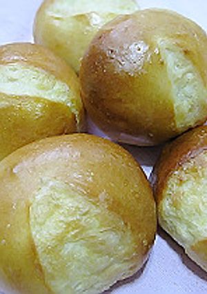 まあるいバターパン-レシピのメイン写真