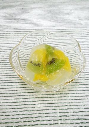 フルーツ寒天-レシピのメイン写真