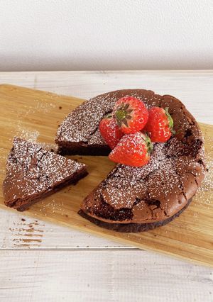 定番チョコケーキ♪ガトーショコラ-レシピのメイン写真