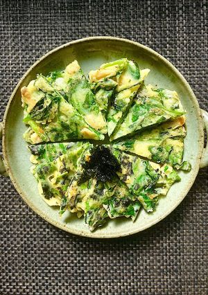ほうれん草チヂミ　深味プラス！-レシピのメイン写真