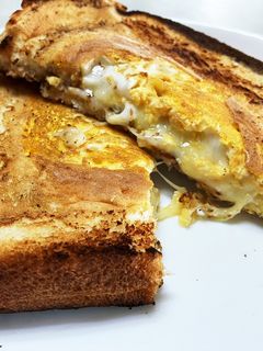 チーズエッグトースト-レシピのメイン写真