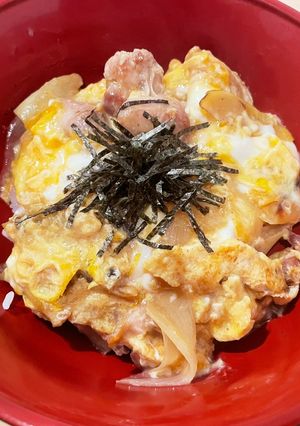 カンタン！時短！蕎麦屋の親子丼！-レシピのメイン写真