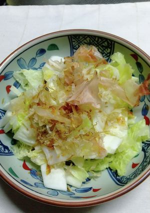 朝ごはんに白菜のレンチン蒸し-レシピのメイン写真