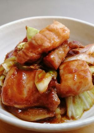 豚バラ肉とキャベツの味噌炒め-レシピのメイン写真