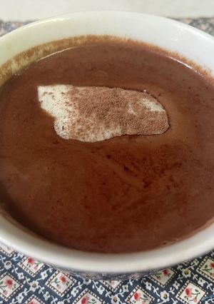 ホットチョコレートミルクしるこ-レシピのメイン写真