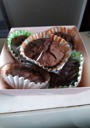 フルーツたっぷりチョコケーキ-レシピのメイン写真
