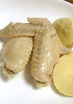 鶏手羽先とタケノコの、まる生ポン酢煮-レシピのメイン写真