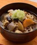 低糖質 大豆麺でけんちんそば 糖質減