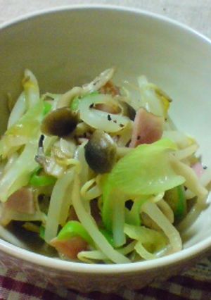 レンジで簡単★もやしベーコン-レシピのメイン写真