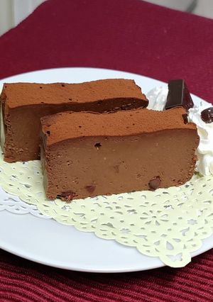 チョコとあんこのまぜまぜテリーヌＦ-レシピのメイン写真