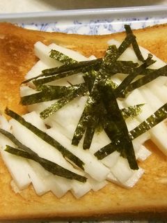 長芋のオープンサンド-レシピのメイン写真