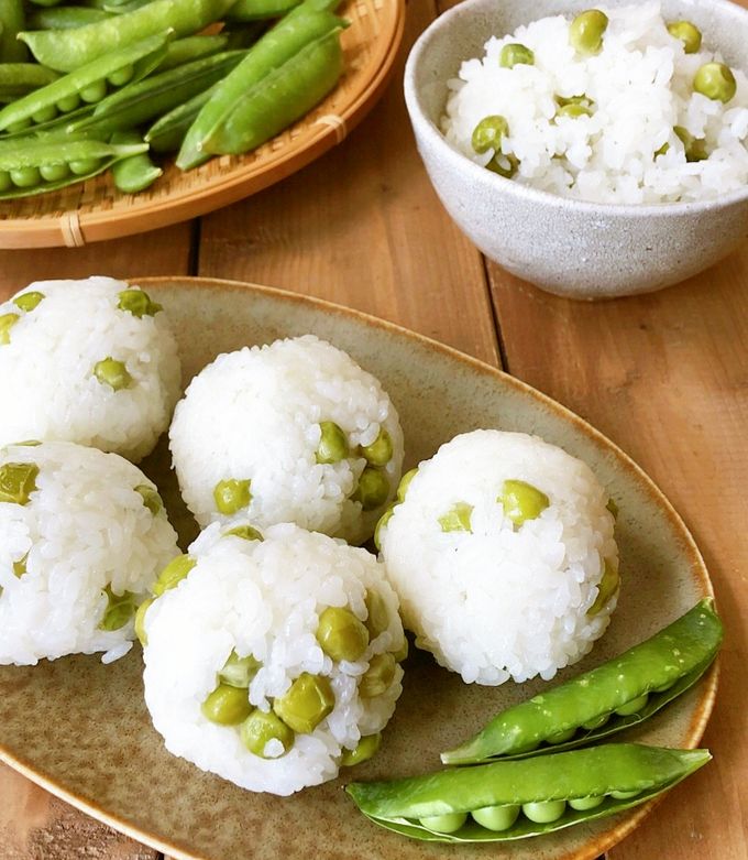 豆ごはん 白だしde簡単！豆ごはん by まんまるまうちゃん 【クックパッド