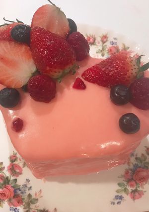 バレンタインに♡ホワイトチョコのケーキ-レシピのメイン写真
