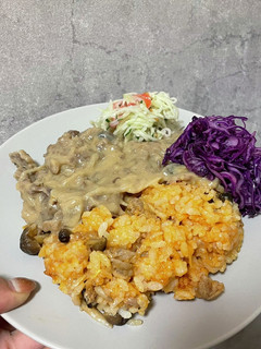 米粉と豆乳で簡単ビーフストロガノフ-レシピのメイン写真