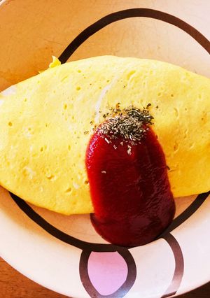綺麗な基本のオムライス!-レシピのメイン写真