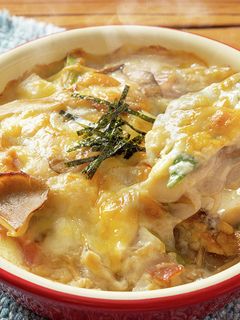 きのこの和風豆乳グラタン-レシピのメイン写真