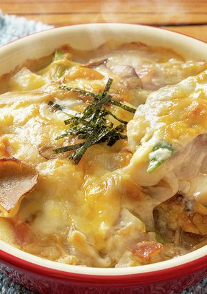 きのこの和風豆乳グラタン-レシピのメイン写真