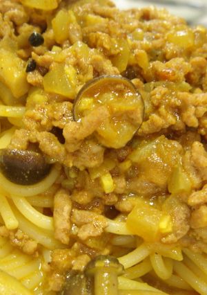 ☆ドライカレー風スパゲティ☆-レシピのメイン写真
