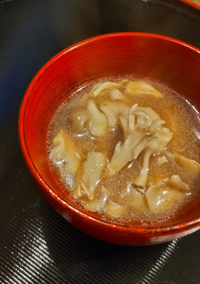 きのこと生姜のお味噌汁-レシピのメイン写真