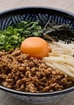 低糖質 大豆麺で肉みそまぜめん-レシピのメイン写真