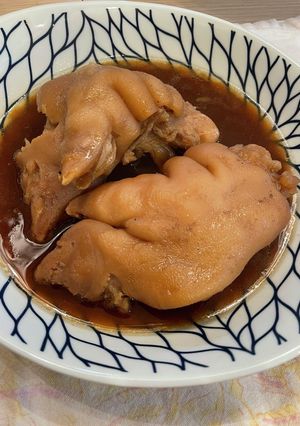 豚足の甘辛煮（台湾風味）-レシピのメイン写真