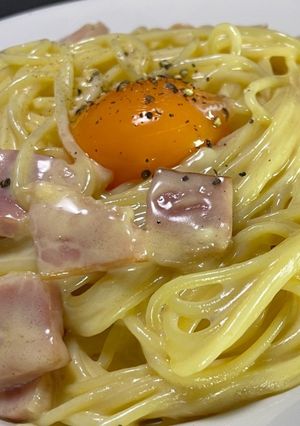 超濃厚カルボナーラ-レシピのメイン写真