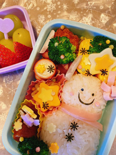 デコ弁 雪だるまおにぎり-レシピのメイン写真