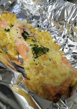 魚のマヨコーン焼き-レシピのメイン写真