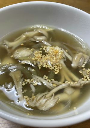 【腸活】舞茸スープ-レシピのメイン写真