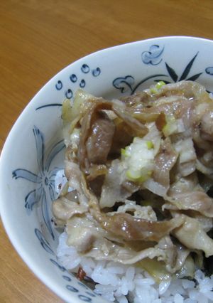豚のネギ塩丼-レシピのメイン写真