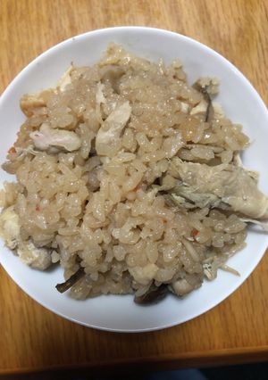 とつても簡単な鶏の炊き込みご飯-レシピのメイン写真