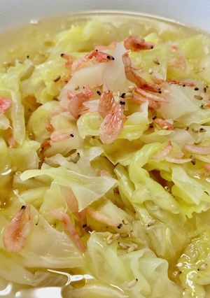 キャベツと桜エビの甘みのダイエットスープ-レシピのメイン写真