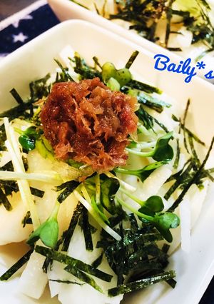 長芋と梅鰹の簡単副菜-レシピのメイン写真