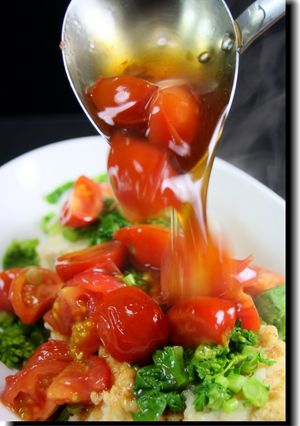 ぶっかけトマトの揚げだし豆腐-レシピのメイン写真