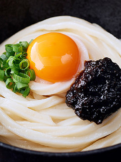 のりの香りと旨みで大満足!釜玉うどん-レシピのメイン写真