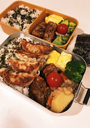 社会人息子、夫 弁当　23/2/14-レシピのメイン写真