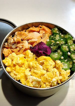 のっけ弁当2023.02.14焼き鮭-レシピのメイン写真
